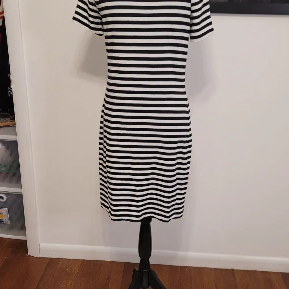 Michael Kors T-Shirt Stirped Dress